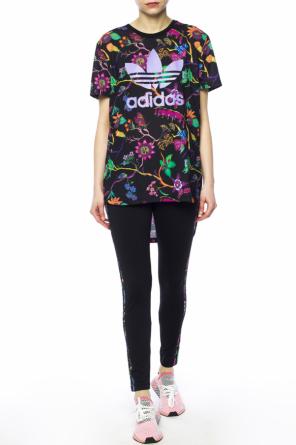T-shirt with printed logo, zdjęcie 2 T-shirt with printed logo od Adidas